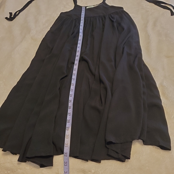 NWT Kimchi Blue Black Babydoll Tie Strap Dress - Picture 5 of 6